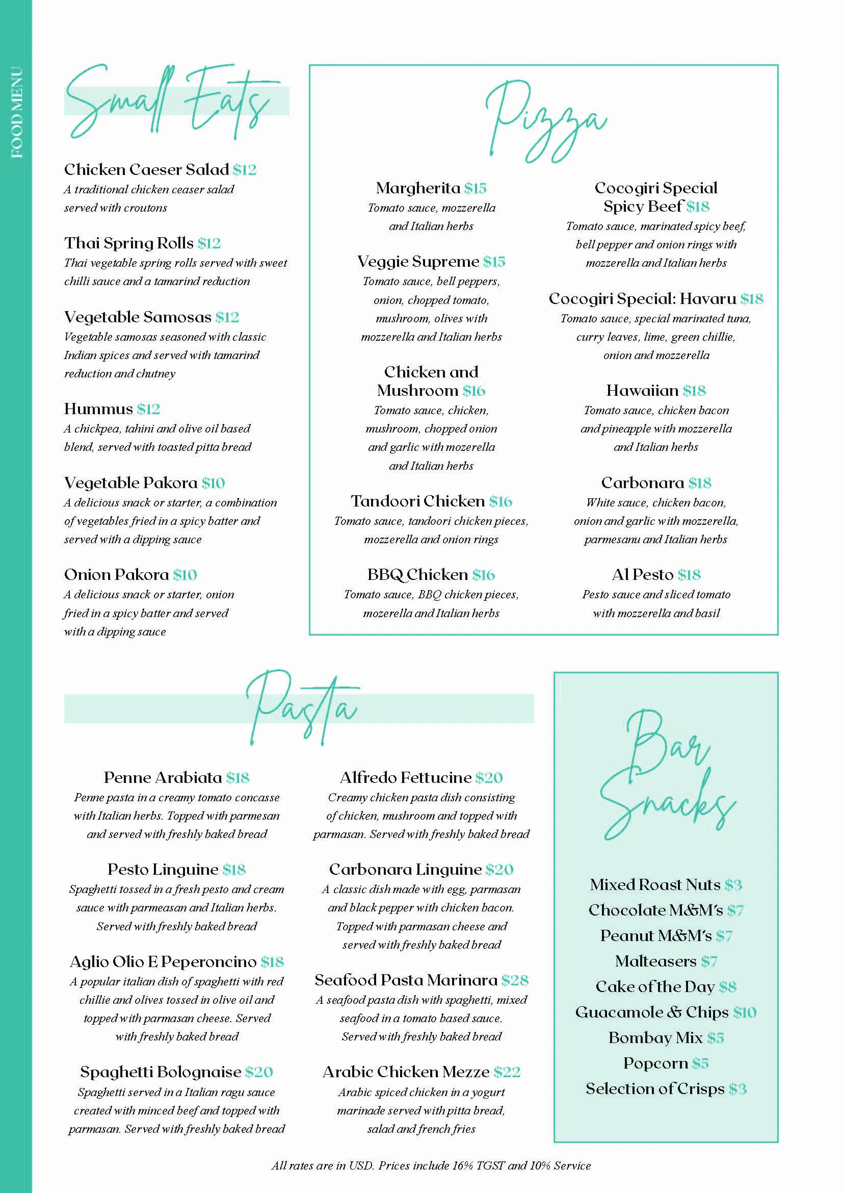 Menu Item