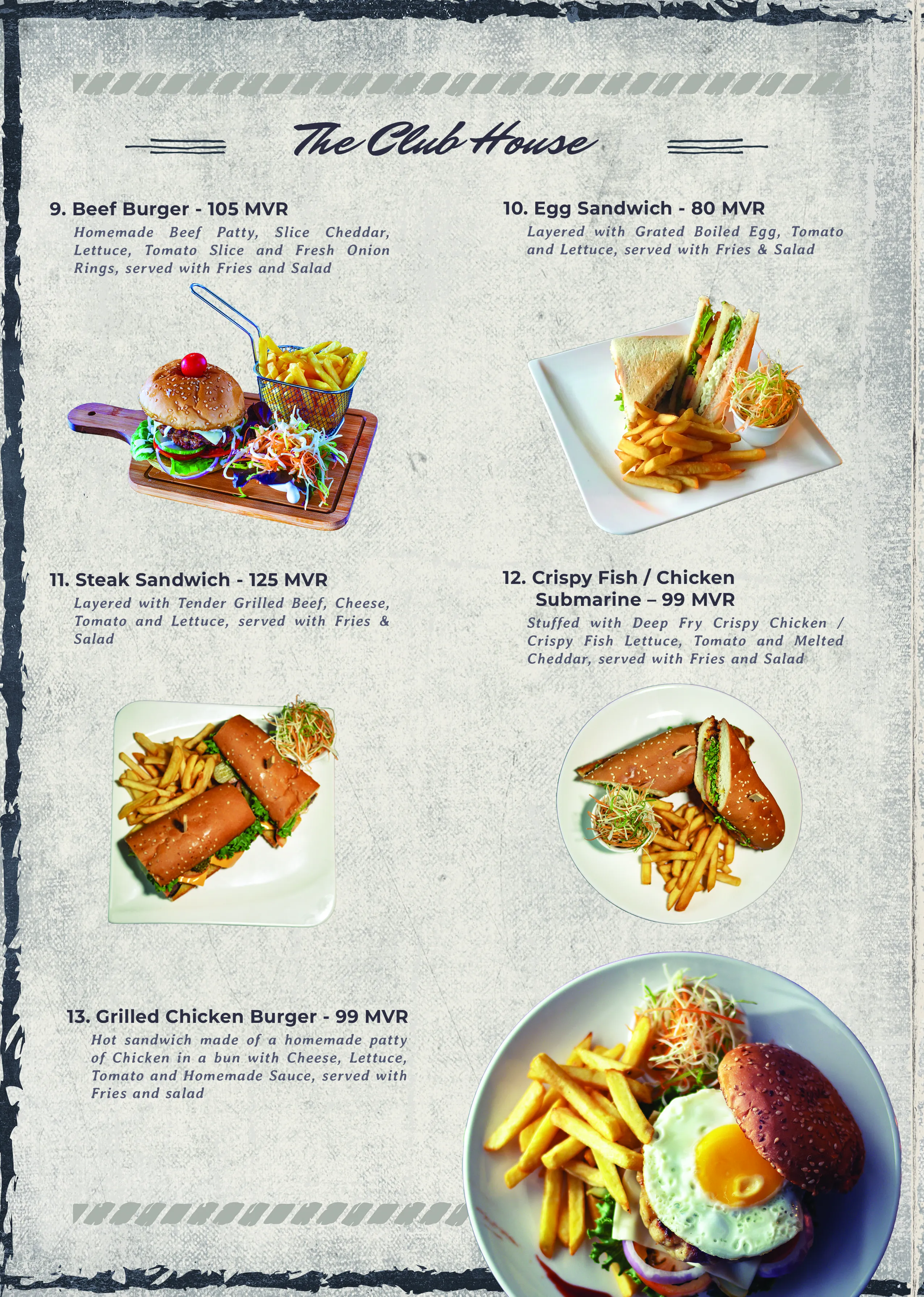 Menu Item