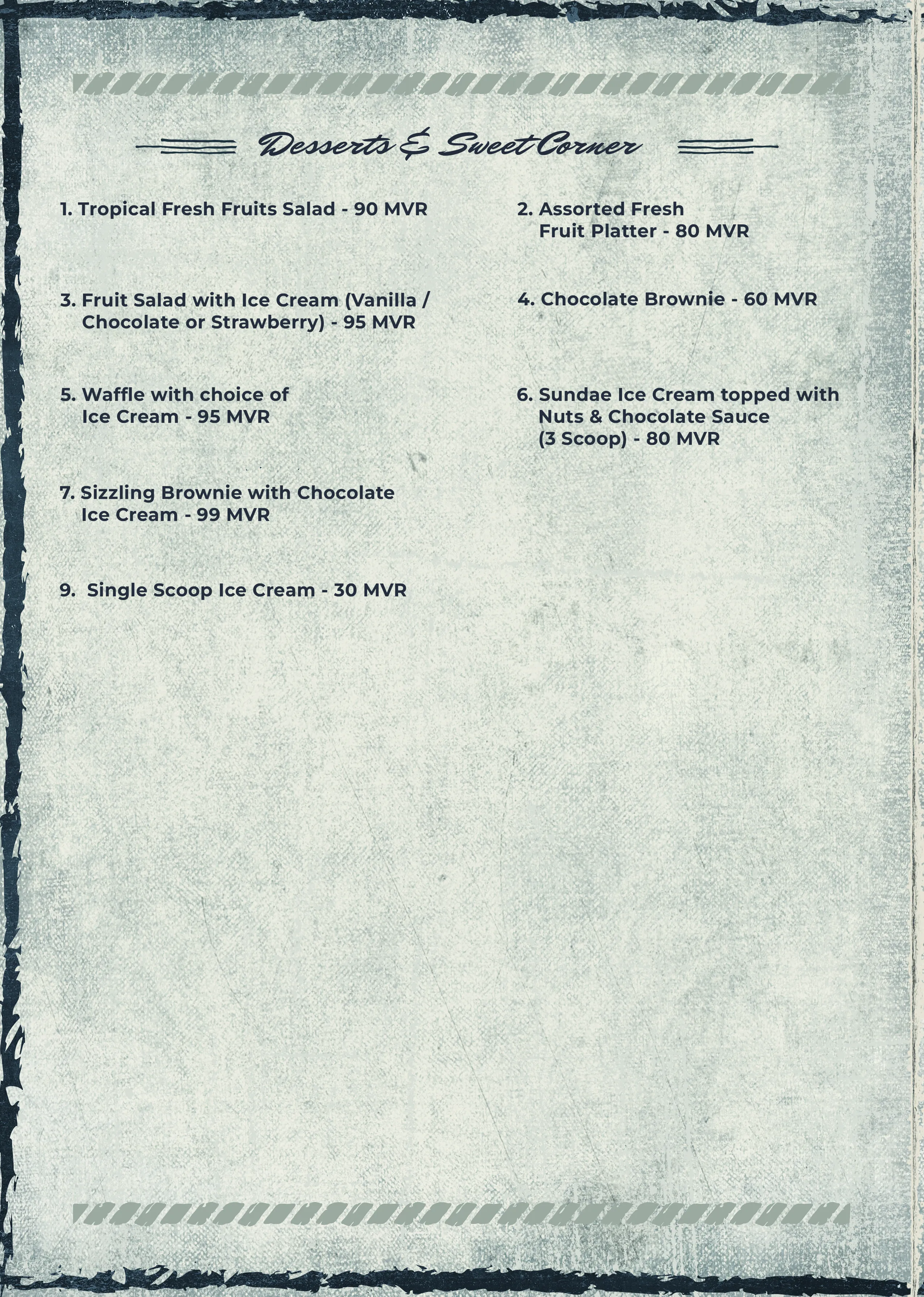 Menu Item